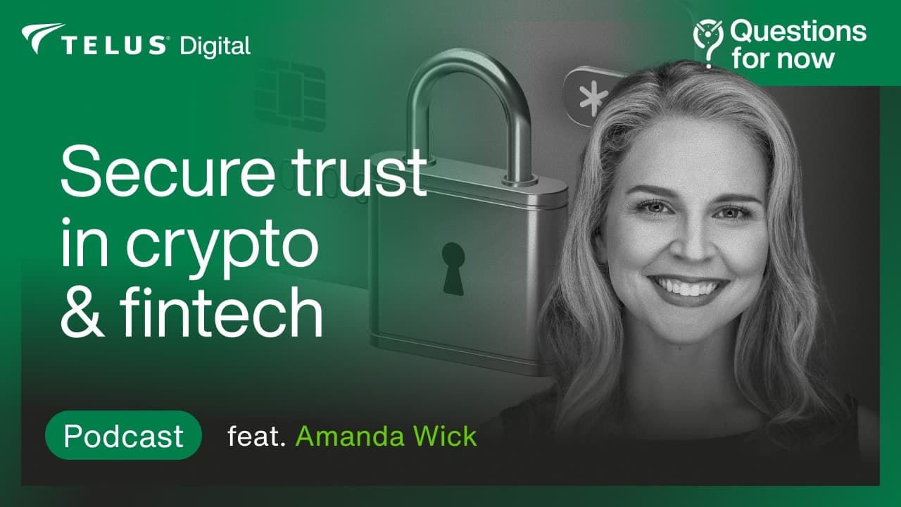 Questions for now trust and safety in fintech and crypto image