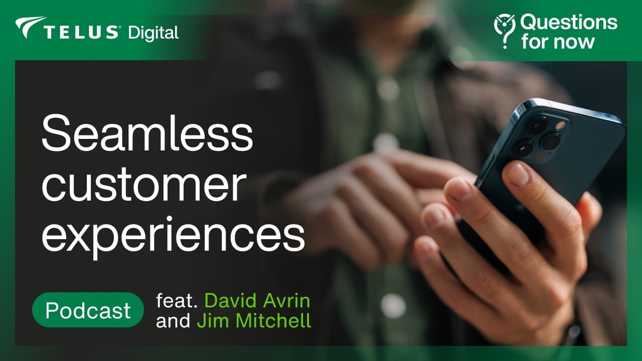 Questions for now seamless experiences image