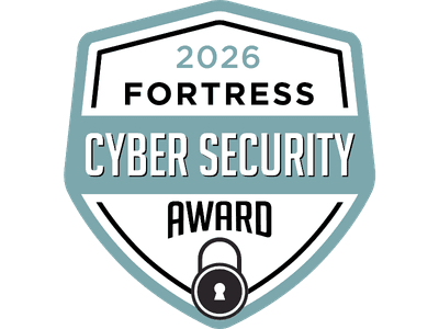 Fortress Cybersecurity Award logo (400 x 300 px)